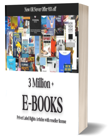 Million+ PLR eBooks Mega Bundle + BONUS: 3 Million PLR Articles with Reseller Rights